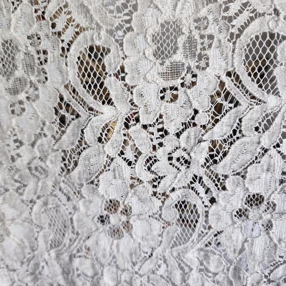 Artsy Eclectic Minkas Lace Duster Sz Small - Picture 12 of 14